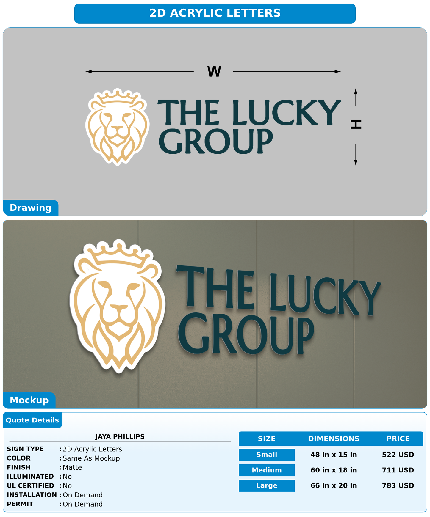 CUSTOM MOCKUP SIGN FOR Jaya Phillips