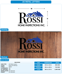 CUSTOM MOCKUP SIGN FOR Dan Rossi