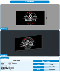 CUSTOM MOCKUP SIGN FOR Joseph Gomez