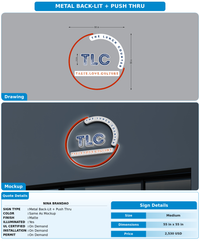 CUSTOM MOCKUP SIGN FOR Nina Brandao