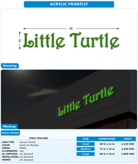 CUSTOM MOCKUP SIGN FOR Stace Holford