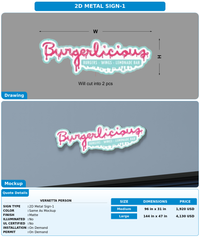 CUSTOM MOCKUP SIGN FOR Vernetta Person