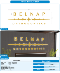 CUSTOM MOCKUP SIGN FOR Tavia Belnap