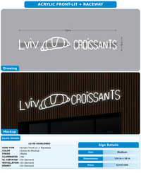 CUSTOM MOCKUP SIGN FOR Liliya Kovalenko