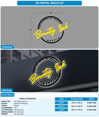 CUSTOM MOCKUP SIGN FOR Natalia Indiukova