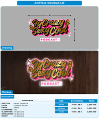 CUSTOM MOCKUP SIGN FOR Adrian Elim