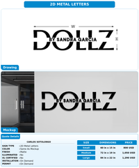 CUSTOM MOCKUP SIGN FOR Carlos Sotolongo