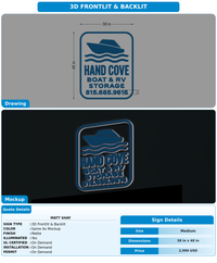 CUSTOM MOCKUP SIGN FOR Matt shay