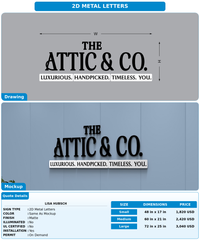 CUSTOM MOCKUP SIGN FOR Lisa Hubsch