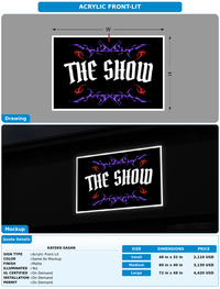 CUSTOM MOCKUP SIGN FOR Kayden Eagan