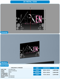 CUSTOM MOCKUP SIGN FOR Carleisha N. Morgan