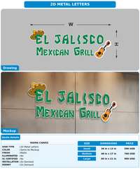 CUSTOM MOCKUP SIGN FOR Yadira Chavez