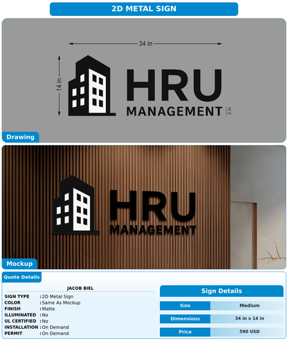 CUSTOM MOCKUP SIGN FOR Jacob Biel