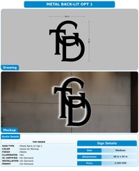 CUSTOM MOCKUP SIGN FOR Tim Green