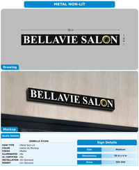 CUSTOM MOCKUP SIGN FOR Izabella Sylvia