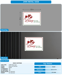 CUSTOM MOCKUP SIGN FOR Grace Hoffman