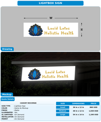 CUSTOM MOCKUP SIGN FOR Cassidy Reichman