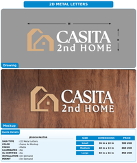 CUSTOM MOCKUP SIGN FOR Jessica Pastor