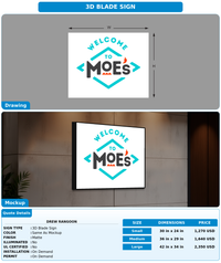 CUSTOM MOCKUP SIGN FOR Drew Rangoon
