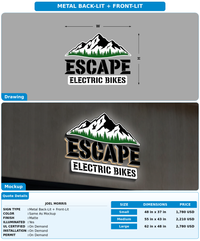 CUSTOM MOCKUP SIGN FOR Joel Morris