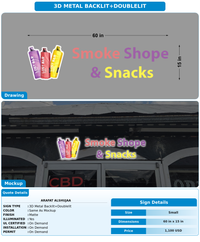 CUSTOM MOCKUP SIGN FOR Arafat  alshujaa