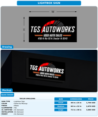 CUSTOM MOCKUP SIGN FOR Taylor Spaulding