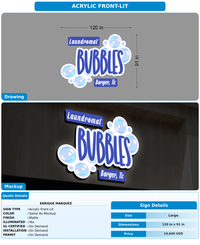 CUSTOM MOCKUP SIGN FOR Enrique Marquez