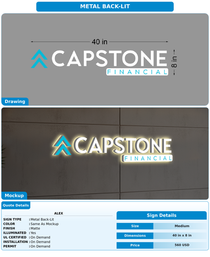 CUSTOM MOCKUP SIGN FOR alex