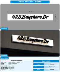 CUSTOM MOCKUP SIGN FOR Sheryl Steinmacher