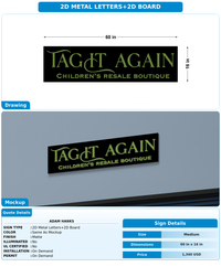 CUSTOM MOCKUP SIGN FOR Adam Hanks