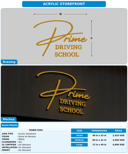 CUSTOM MOCKUP SIGN FOR Tanbir Miah