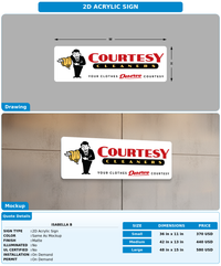 CUSTOM MOCKUP SIGN FOR Isabella b