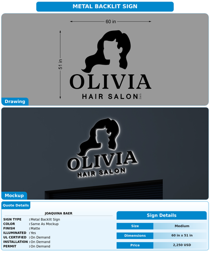 CUSTOM MOCKUP SIGN FOR Joaquina Baer