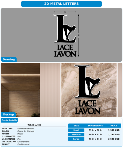 CUSTOM MOCKUP SIGN FOR Tyree James