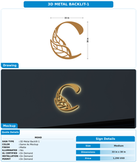 CUSTOM MOCKUP SIGN FOR Mohd