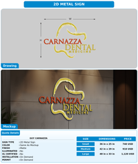 CUSTOM MOCKUP SIGN FOR guy carnazza