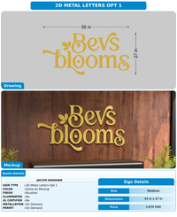 CUSTOM MOCKUP SIGN FOR Jaclyn Gaughan