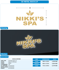 CUSTOM MOCKUP SIGN FOR Nicole Antoine