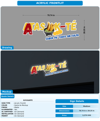 CUSTOM MOCKUP SIGN FOR elyugarte