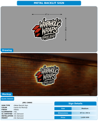 CUSTOM MOCKUP SIGN FOR Joel Canas