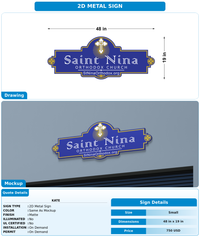 CUSTOM MOCKUP SIGN FOR Kate