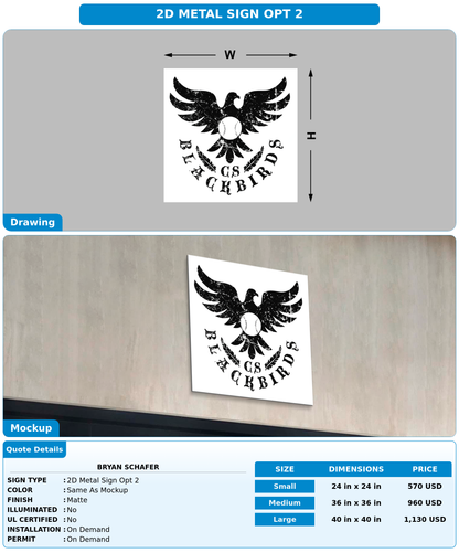 CUSTOM MOCKUP SIGN FOR Bryan Schafer