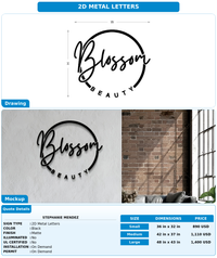 CUSTOM MOCKUP SIGN FOR Stephanie Mendez