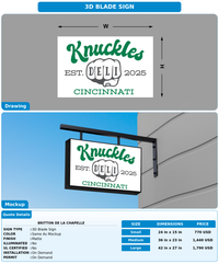 CUSTOM MOCKUP SIGN FOR Britton de la chapelle