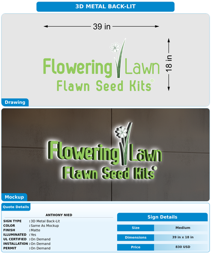 CUSTOM MOCKUP SIGN FOR Anthony Nied