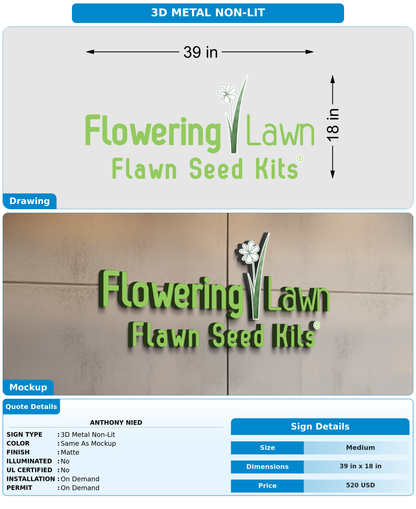 CUSTOM MOCKUP SIGN FOR Anthony Nied