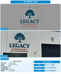 CUSTOM MOCKUP SIGN FOR Jason Cardoza