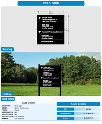 CUSTOM MOCKUP SIGN FOR Gabe Ghanem