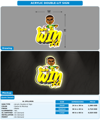 CUSTOM MOCKUP SIGN FOR Al Spillmon