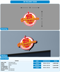 CUSTOM MOCKUP SIGN FOR Ahmad